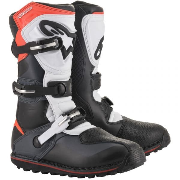 Alpinestars Botas Tech T Black / Grey / Red Fluo 12 (eu 47)