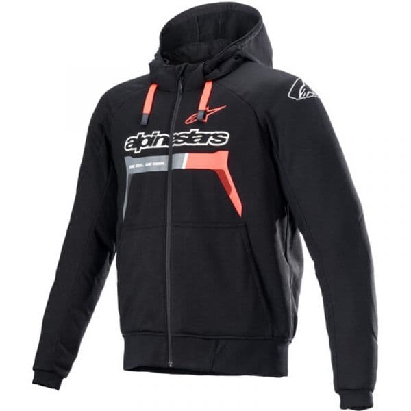 Alpinestars Casacos Chrome Ignition Black Red Fluo 2XL