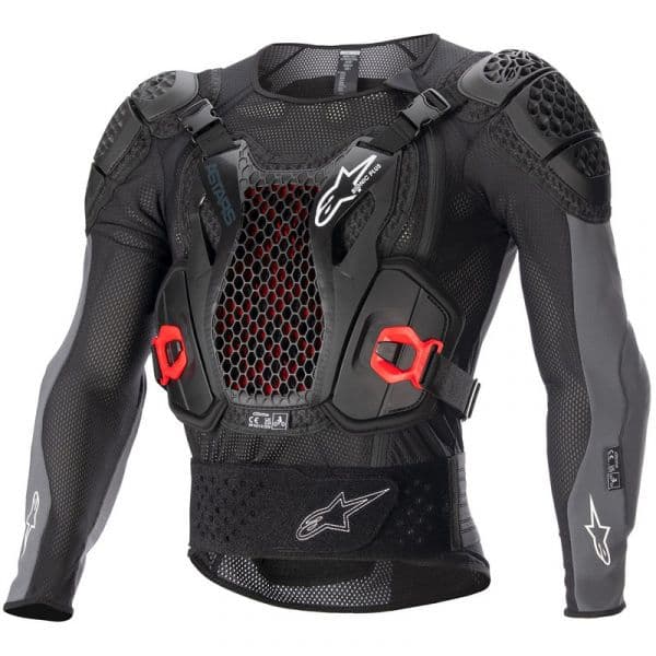 Alpinestars Proteções Bionic Plus V2 Black Anthracite Red Xxl