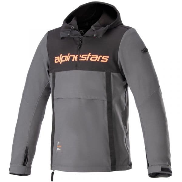Alpinestars Casaco Sherpa Black / Tar Gray / Red Fluo L