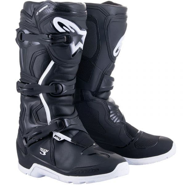 Alpinestars Botas Tech 3 Enduro Waterproof Black / White 10 (eu 44.5)
