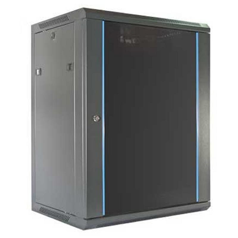 2LAN Armário Rack de Parede 19" 15U 600x450 AR1915U600X450M1