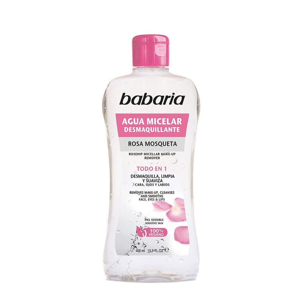 DESMAQUILHANTE MICELAR BABARIA 400ML