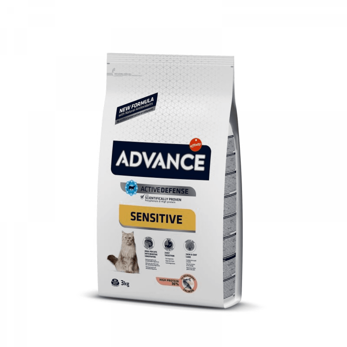 Advance Adult Sensitive Salmon & Rice Cat 3Kg