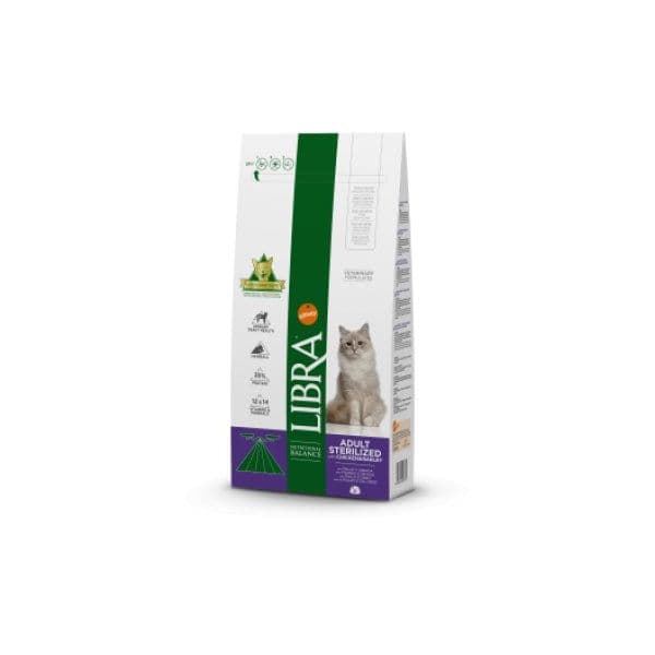 Libra Adult Sterilized Chicken Cat 12Kg