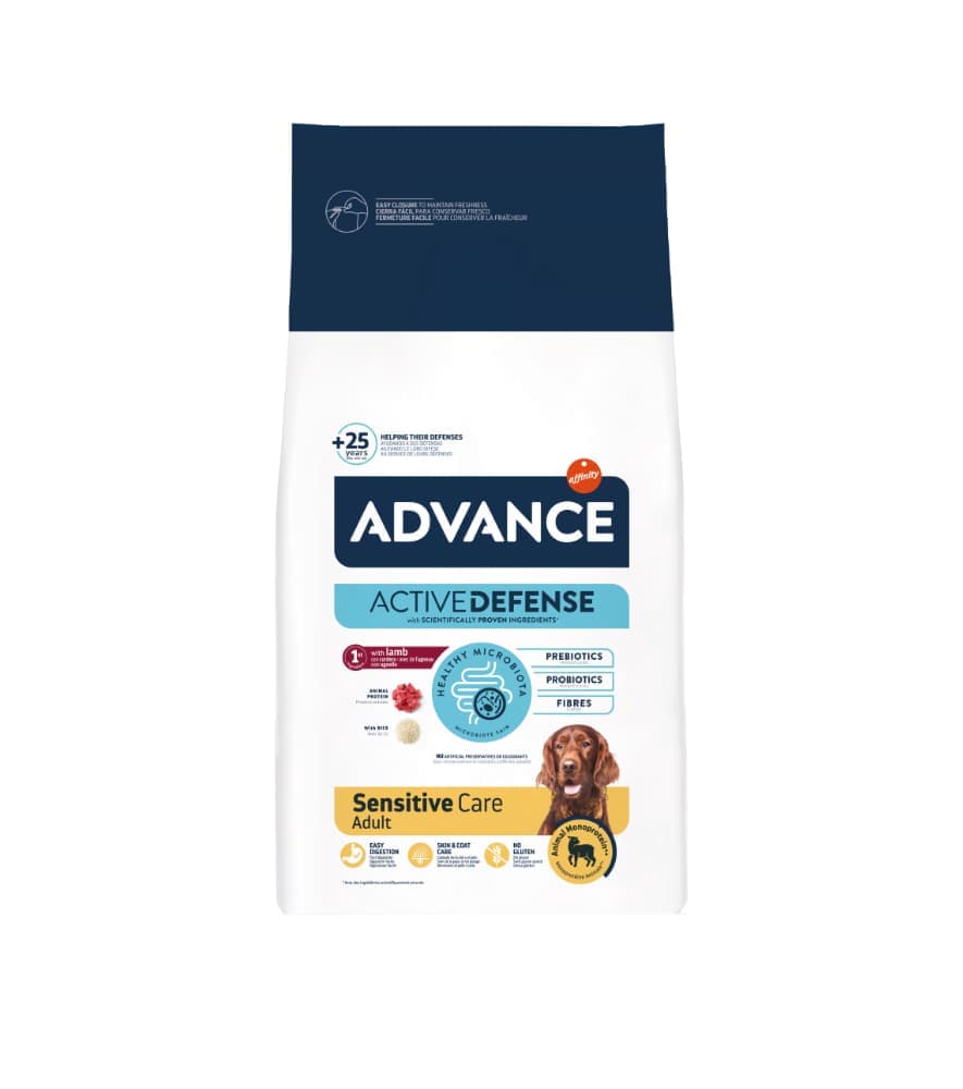 Advance Adult Sensitive Care Lamb 3kg Ração para Cão