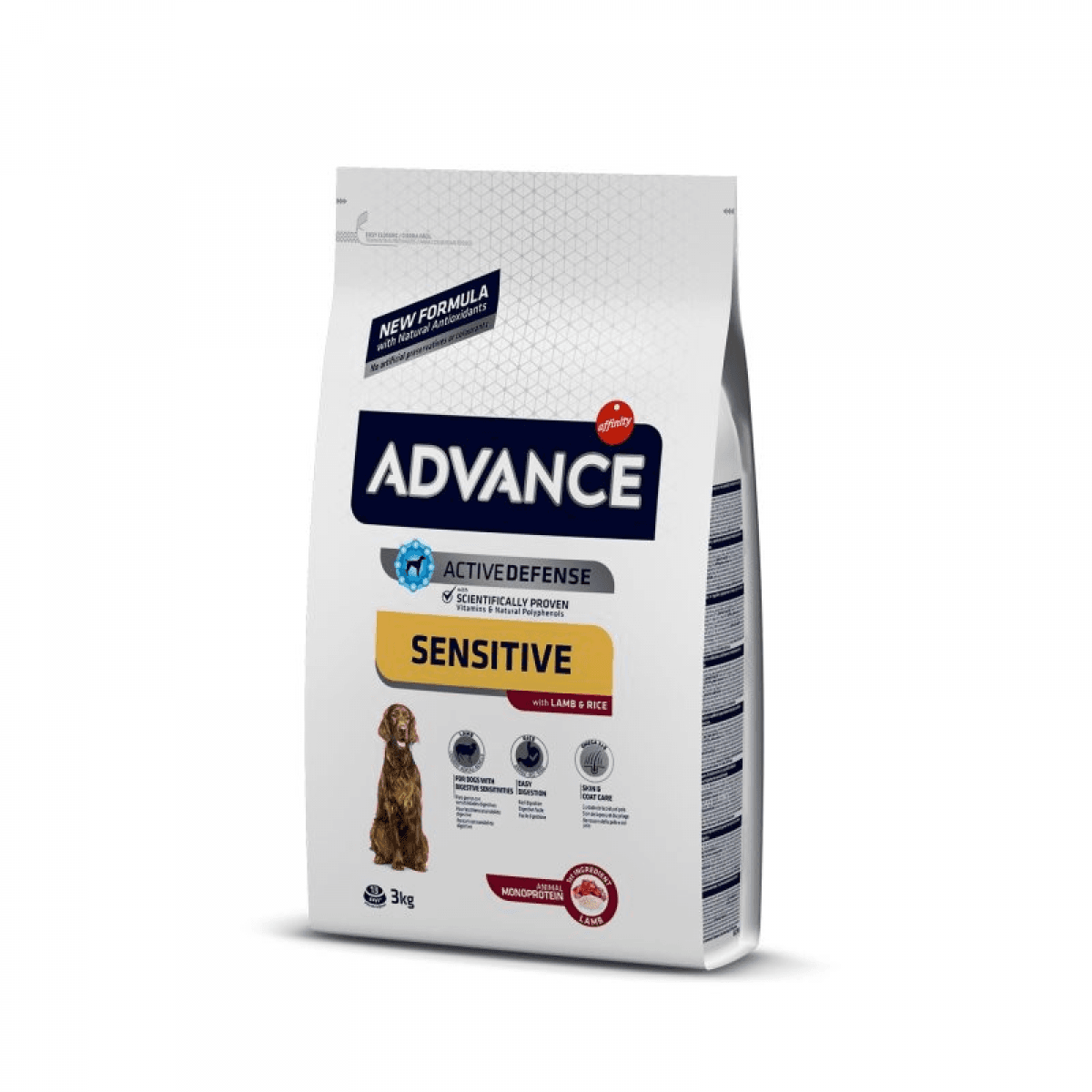 Advance Adult Sensitive Care Lamb 3kg Ração para Cão