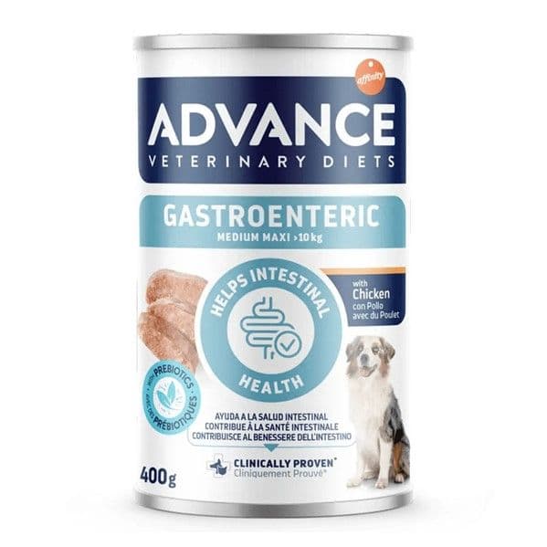 Ração Húmida Advance Gastroenteric Medium Maxi Cão 400g
