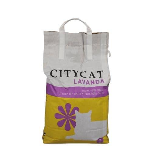 City Cat Areia para Gato com Cheiro a Lavanda - 336091