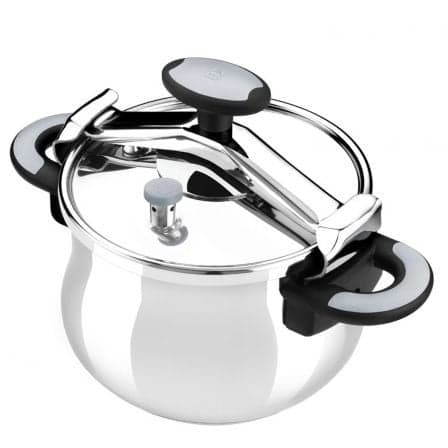 PANELA DE PRESSÃO BRA NEW STAR A185503 Ø24CM 8L AÇO INOX INDUÇÃO