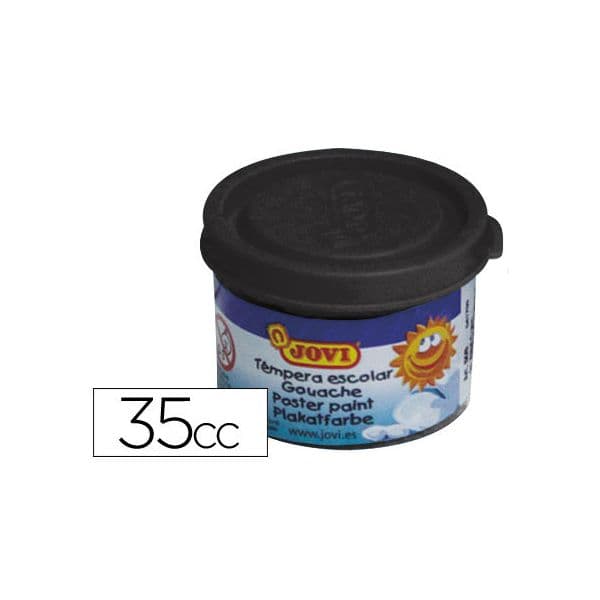 Jovi Guaches 40 Cc Preto 5 Unidades Preto