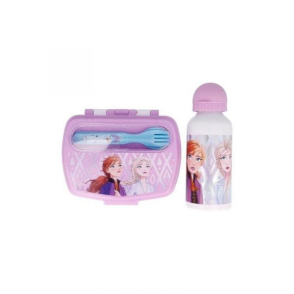 Frozen Conjunto Lancheira 4 Peças