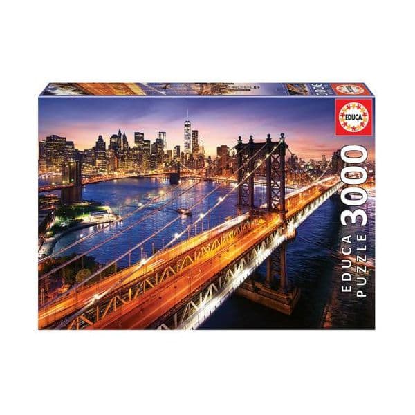 Educa Puzzle 3000 Manhattan ao Pôr-Do-Sol - ED18508
