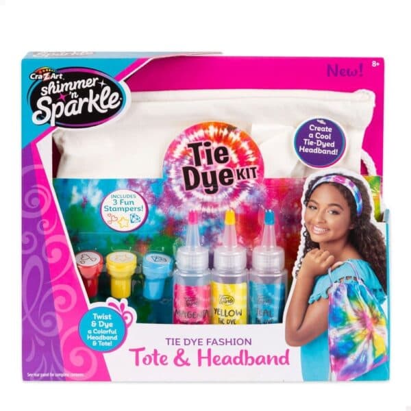 Shimmer Sparkle - Conjunto Tie/Dye com Mochila e Bandolete 8+