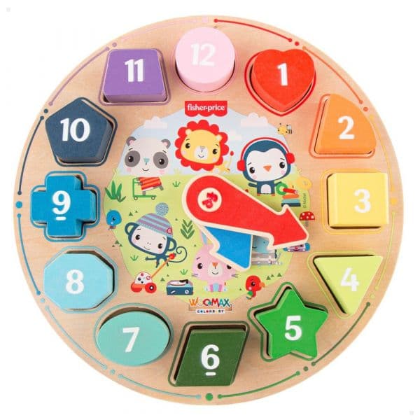 Fisher-Price Relógio dos Animais em Madeira
