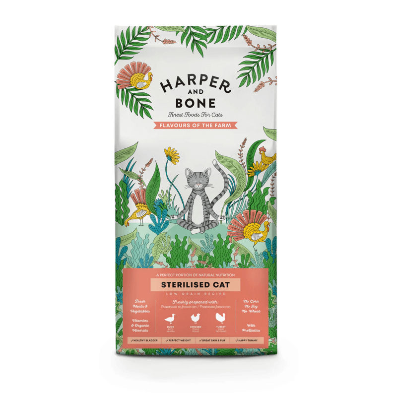 Harper and Bone Cat Sterilised Flavours Farm
