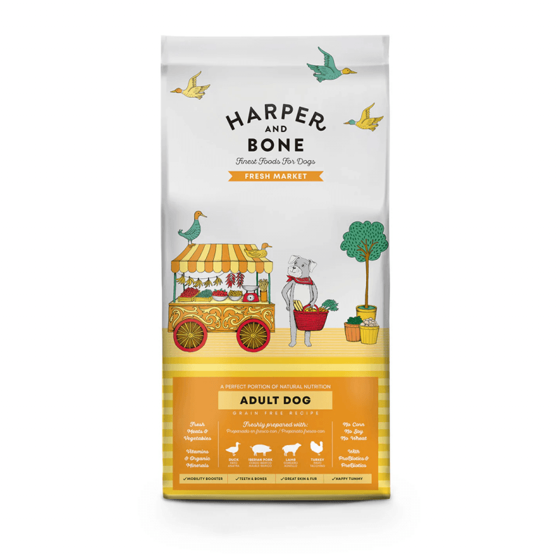 Harper and Bone Dog Adult Grain Free Medium &amp; Large Fresh Market