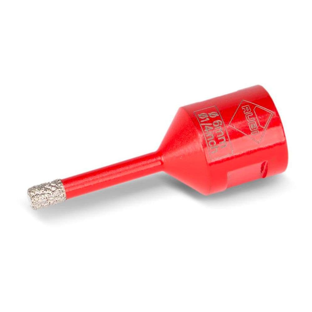 Rubi Broca Diamante Para Amoladora Diam.6MM.