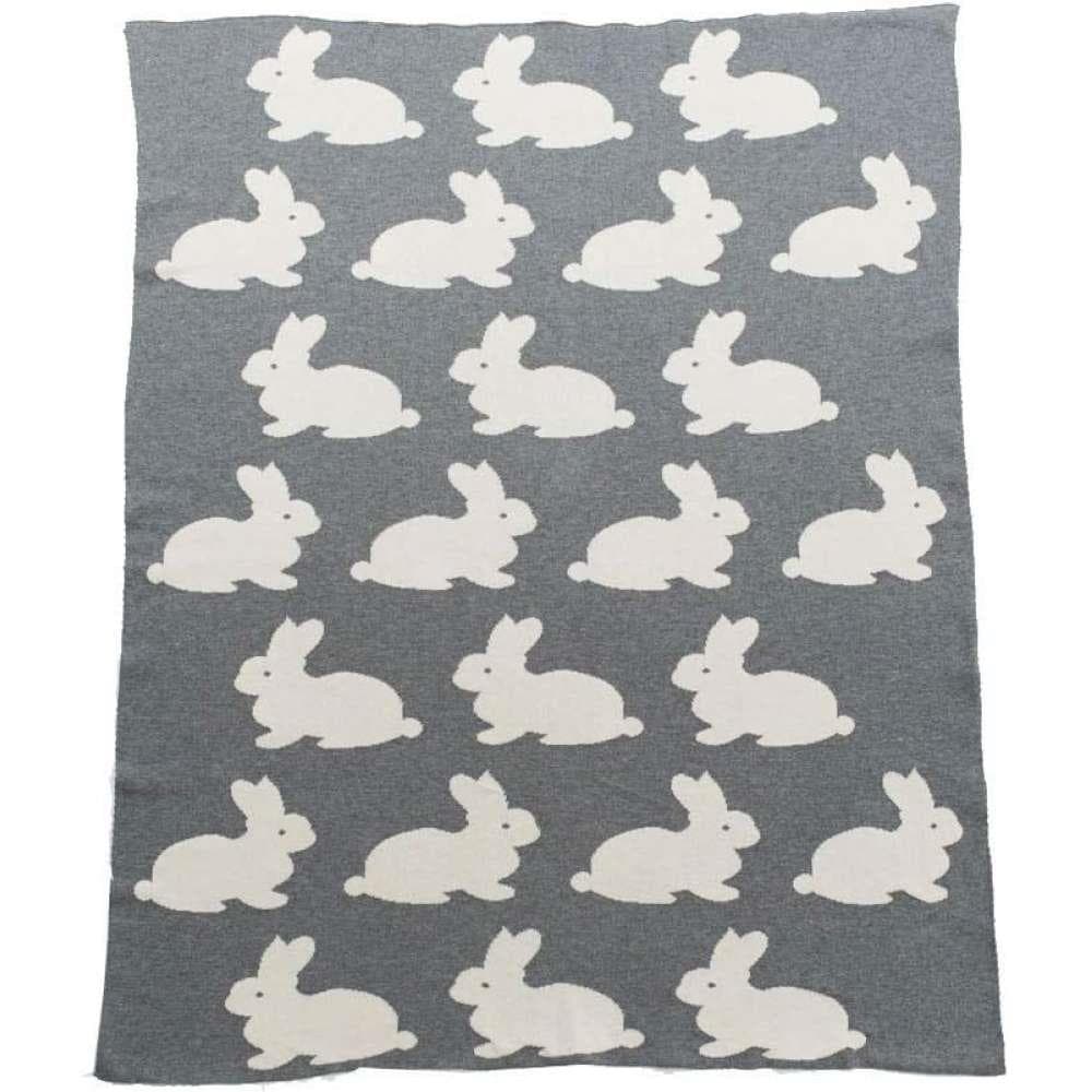 Manta em Algodão Orgânico Rabbit