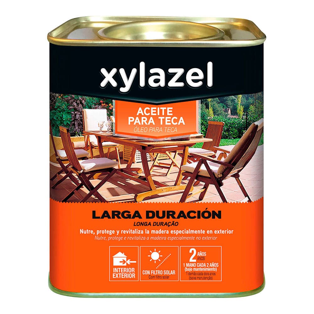 EDM Xylazel Óleo para Teca Larga Duração - 0,75 L - EDM25584