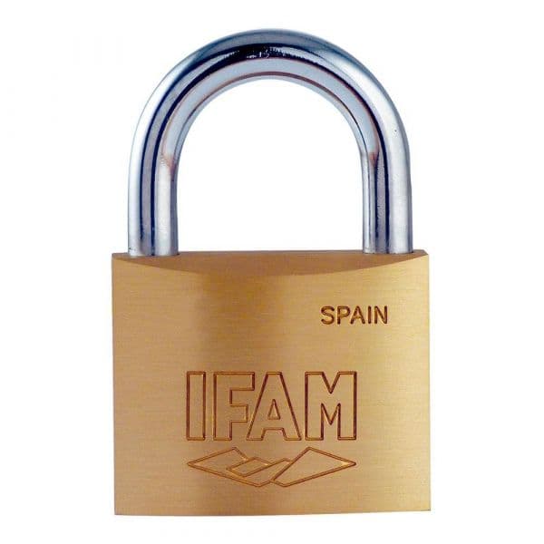 IFAM Cadeado K50 Latão 50mm Arco Normal