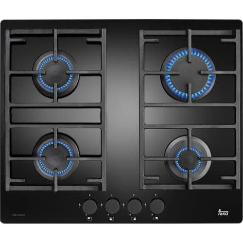 Placa a Gás Teka CGW LUX 60 4G AI AL | 61 cm | 4 Zonas | Preto