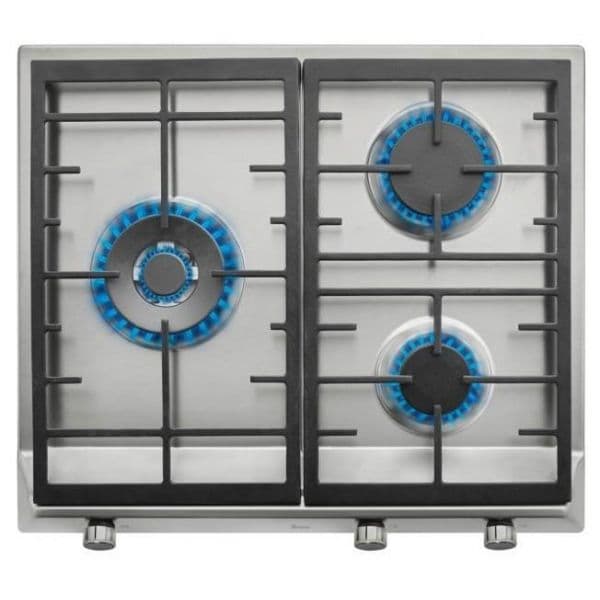 Placa Gás Teka EX 60.1 3G AI AL DR Gás Butano/Propano 60cm