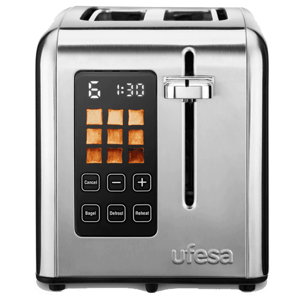 Torradeira UFESA PERFECT TOASTER 71305557 | 950W, 2 ranhuras, Digital