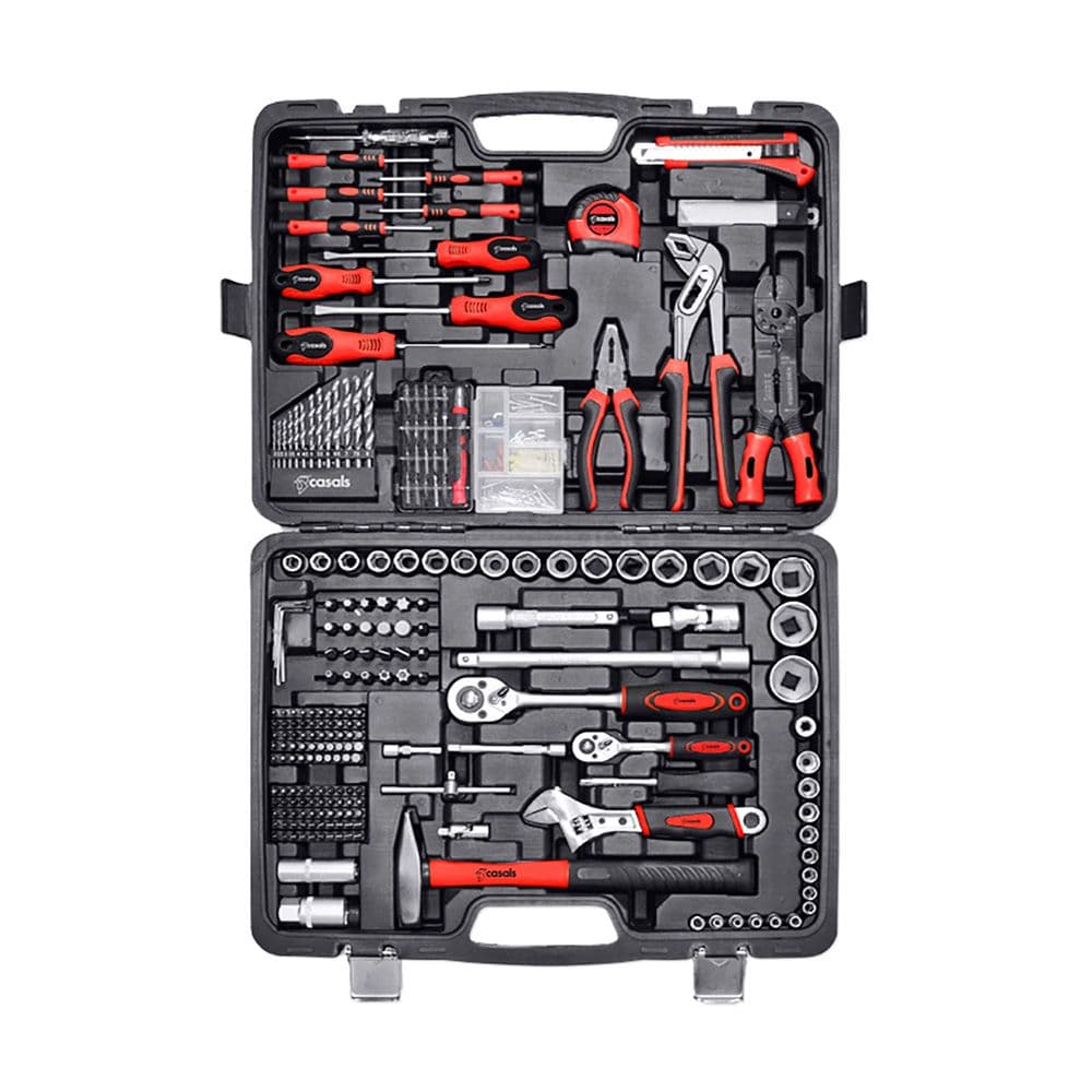 MALA FERRAMENTAS TAURUS HH303 ( PRETO  VERMELHO  - KIT DE FERRAME