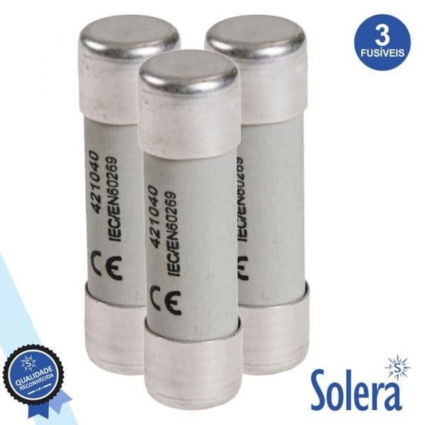 Solera Fusível Cerâmica 14x51 40a 500v 3x