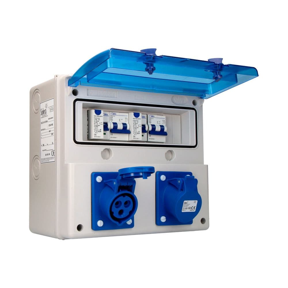 Solera Quadro com Bases, Cabeado e com Proteções 1311a-i85 - 41230