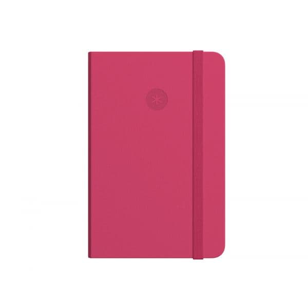 Antartik Caderno Quadriculado A4 Capa Dura 100 Folhas Fúcsia