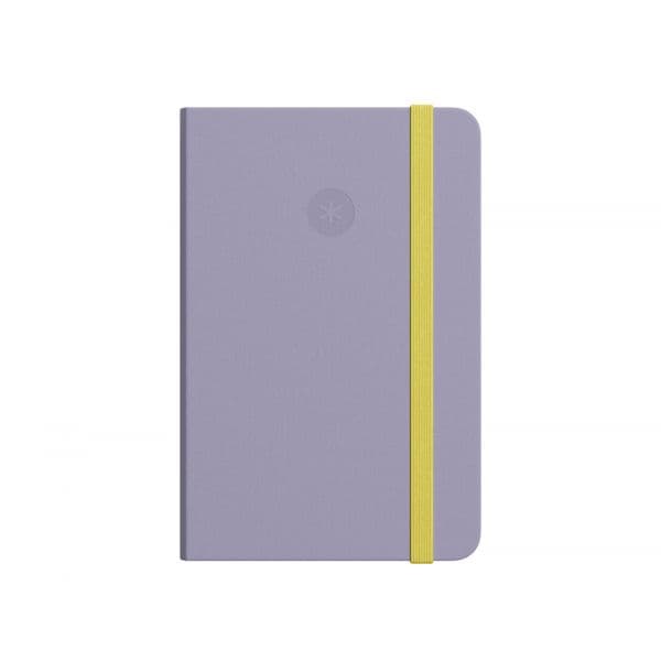 Antartik Caderno Pautado A4 Agrafado 100 Folhas Roxo e Amarelo
