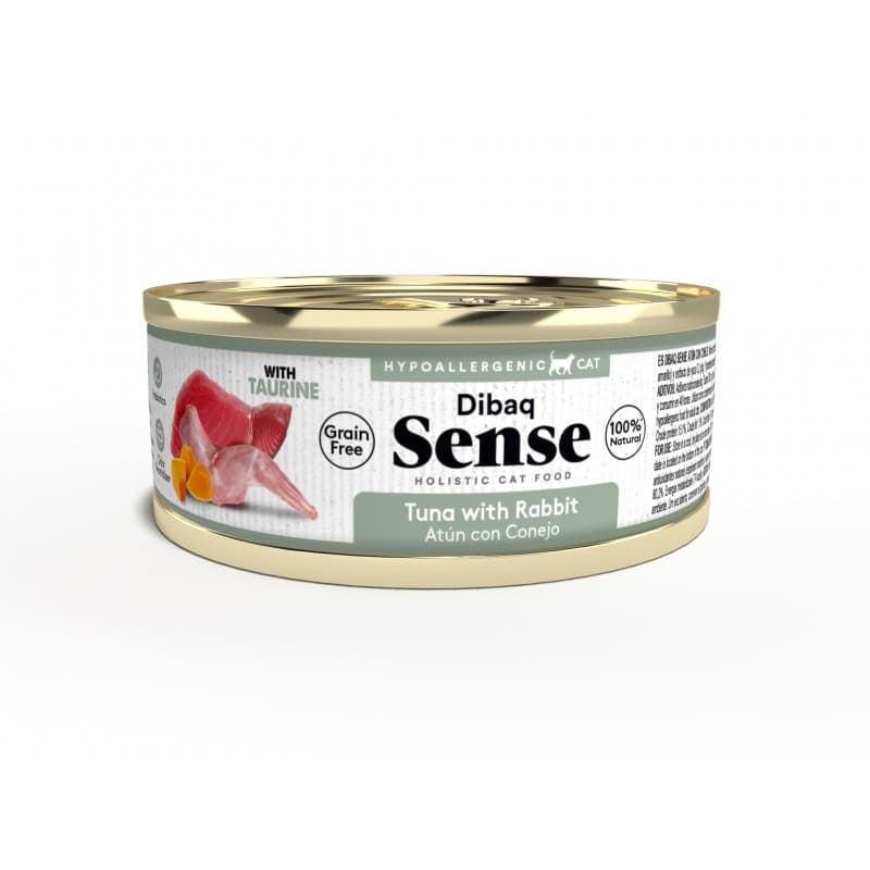 Dibaq Sense CAT Lata Grain Free atún y conejo