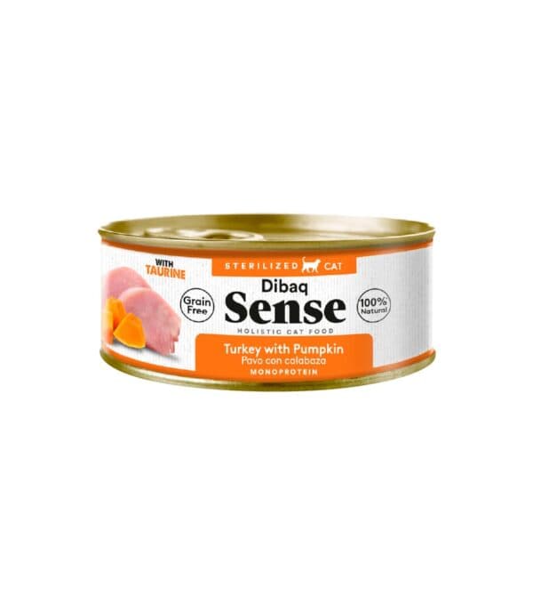 Ração Húmida Dibaq Sense Grain Free Esterilizado Turkey 70g