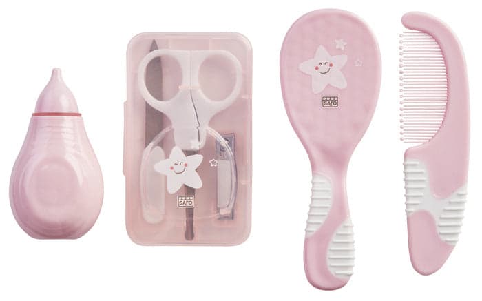 Saro - Estojo para a higiene do bebé Rose