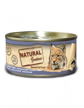 Natural Greatness Gatos Lata Pescado de Mar 70 gr