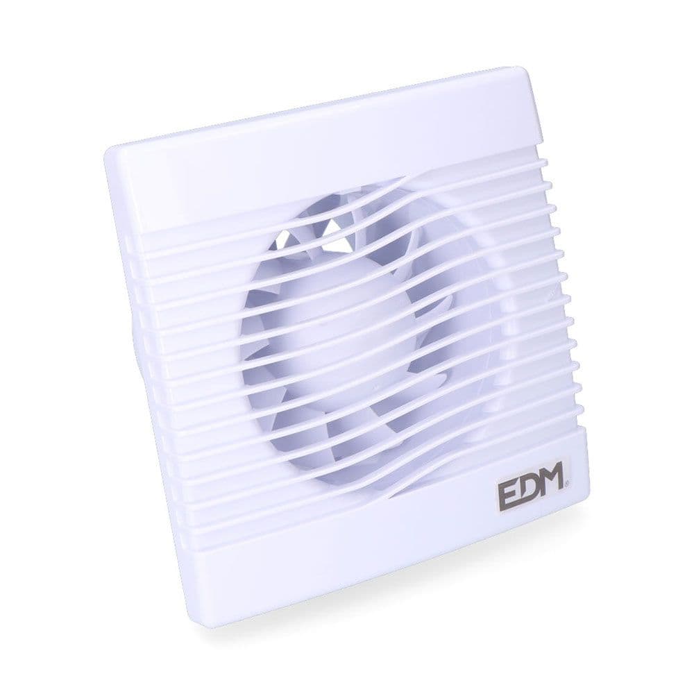 EDM 15W Extrator de Ar 10cm Preto