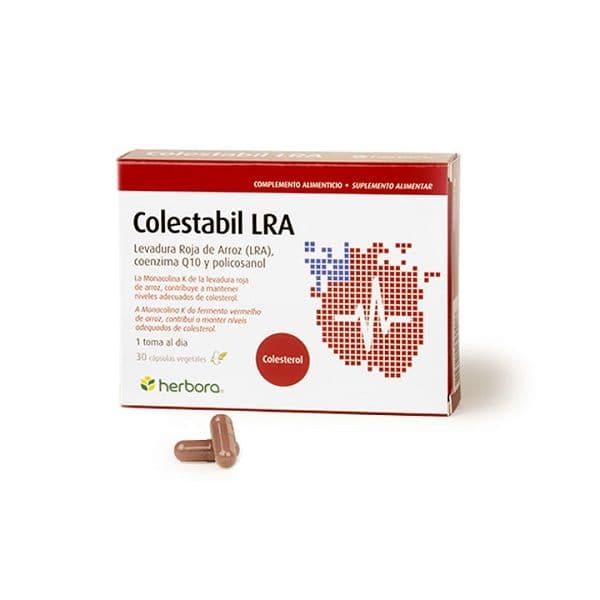 Herbora Colestabil LRA 30 Cápsulas Vegetais