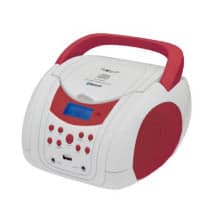 RADIO CD NEVIR NVR-483UBBR BRANCO E VERMELHO