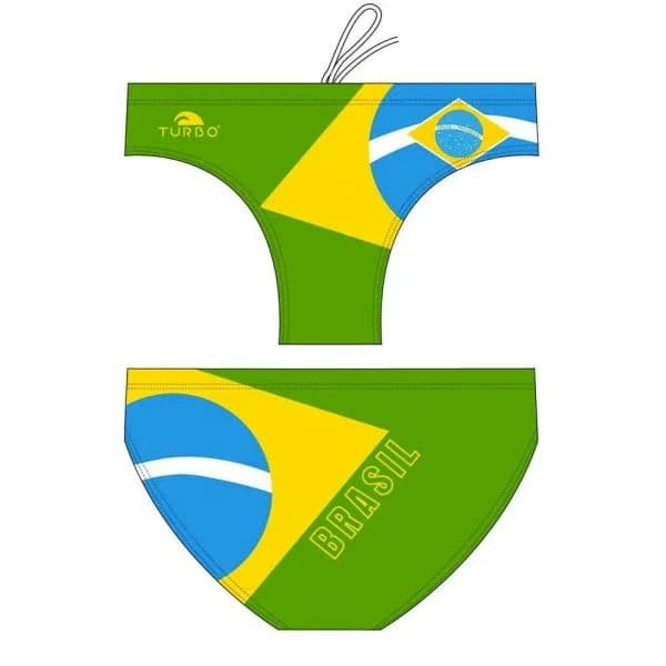 Turbo Brazil Swimming Brief Verde L Homem