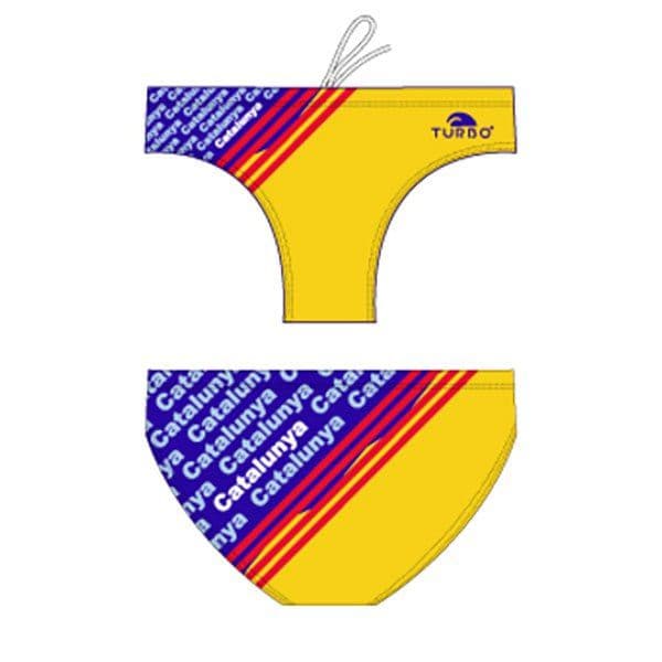 Turbo Catalonia Swimming Brief Amarelo,Vermelho,Azul L Homem