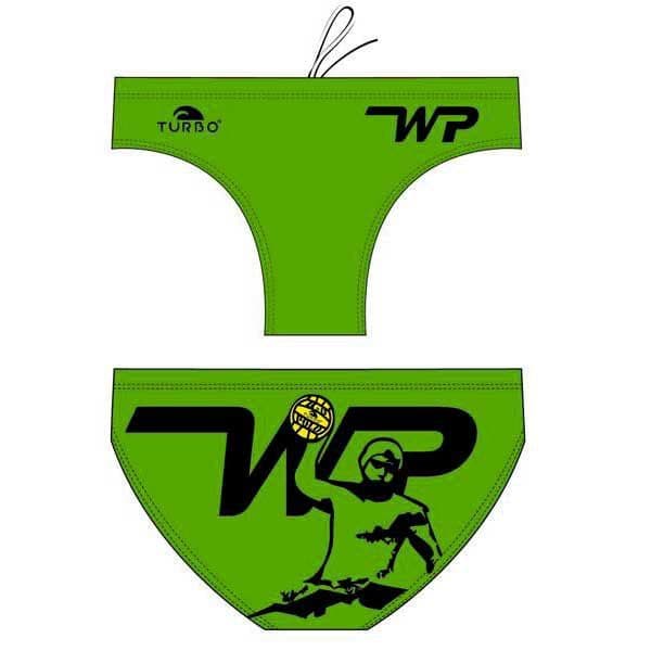 Turbo Player Swimming Brief Verde 4XL Homem