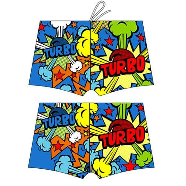 Turbo Pop Swim Boxer Colorido 2XL Homem