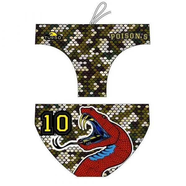 Turbo Snake Swimming Brief Colorido L Homem
