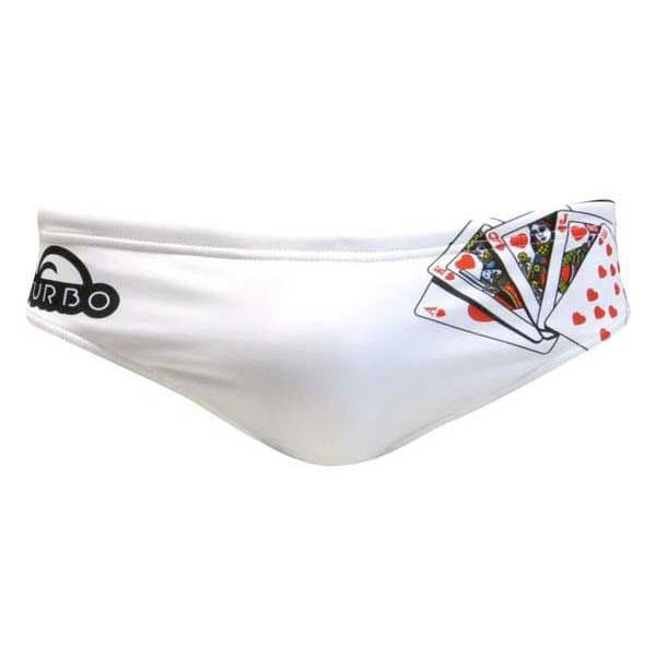 Turbo Scala Real Swimming Brief Branco 4XL Homem
