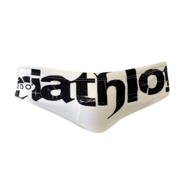 Turbo Triathlon Basic Swimming Brief Branco 3XL Homem