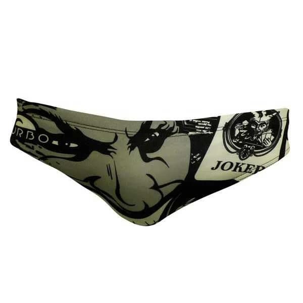 Turbo New Jocker Swimming Brief Cinzento 4XL Homem