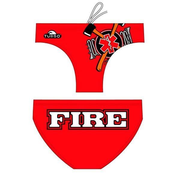 Turbo Fire Swimming Brief Vermelho 3XL Homem