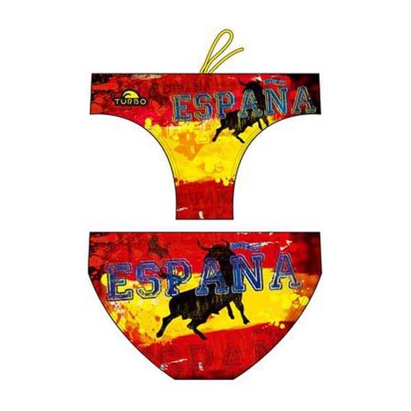 Turbo Spain Bull Tag 2015 Swimming Brief Amarelo,Vermelho 4XL Homem